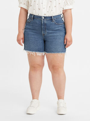 501® Original High-Rise Jean Shorts (Plus Size)