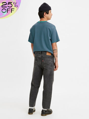 Stay Loose Taper Cropped Jeans