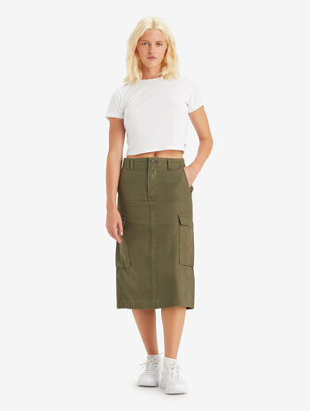 Levi's® Women's Cargo Midi Skirt