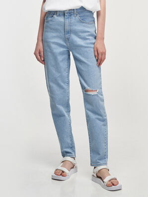 High-Waisted Mom Jeans