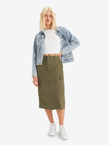 Levi's® Women's Cargo Midi Skirt