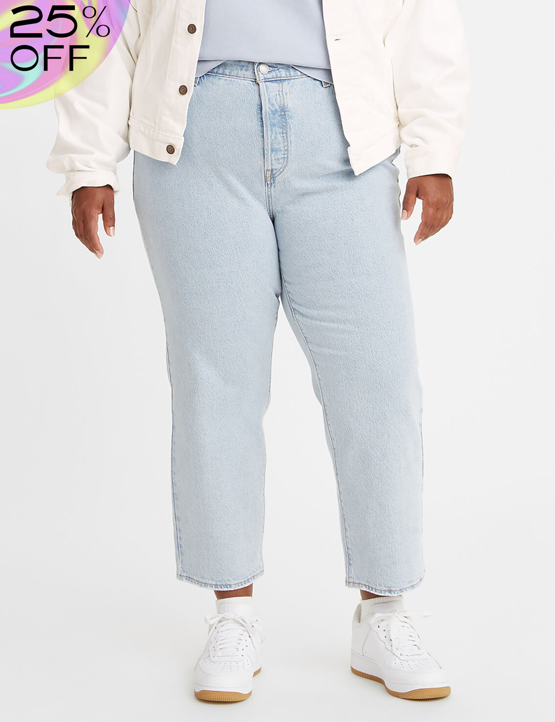 Wedgie Straight Jeans (Plus Size)