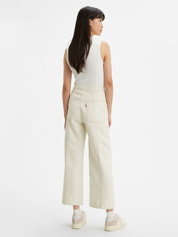Levi’s® WellThread™ Ribcage Cropped Wide Leg Jeans