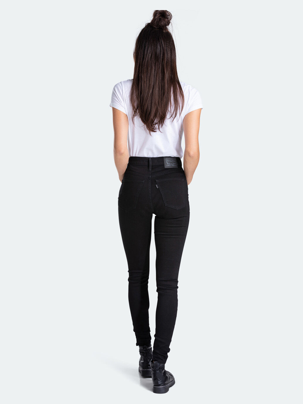 Mile High Super Skinny Jeans in New Moon