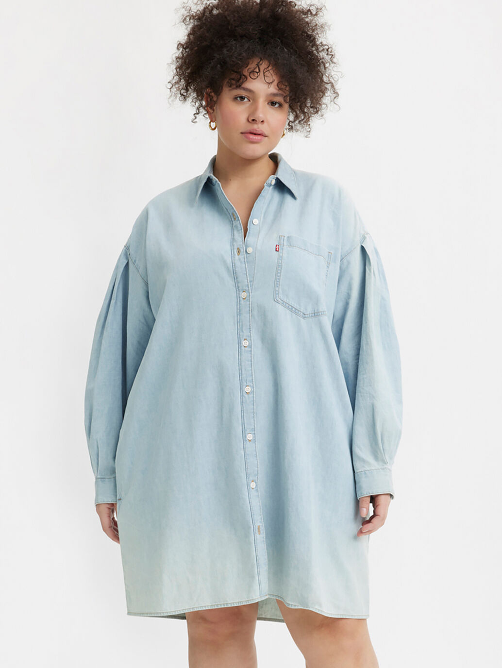 Rhea Shirt Dress (Plus Size)