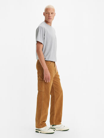 Brown 568™ Carpenter Pants for Men in Loose Fit Style