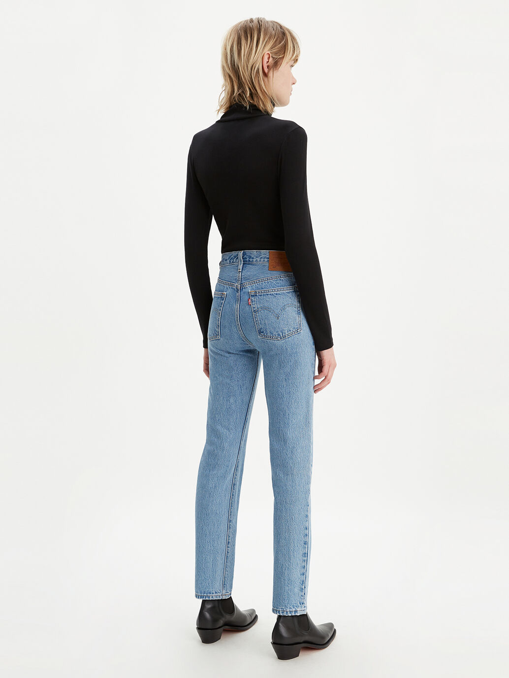 levi's 501 original cropped jeans
