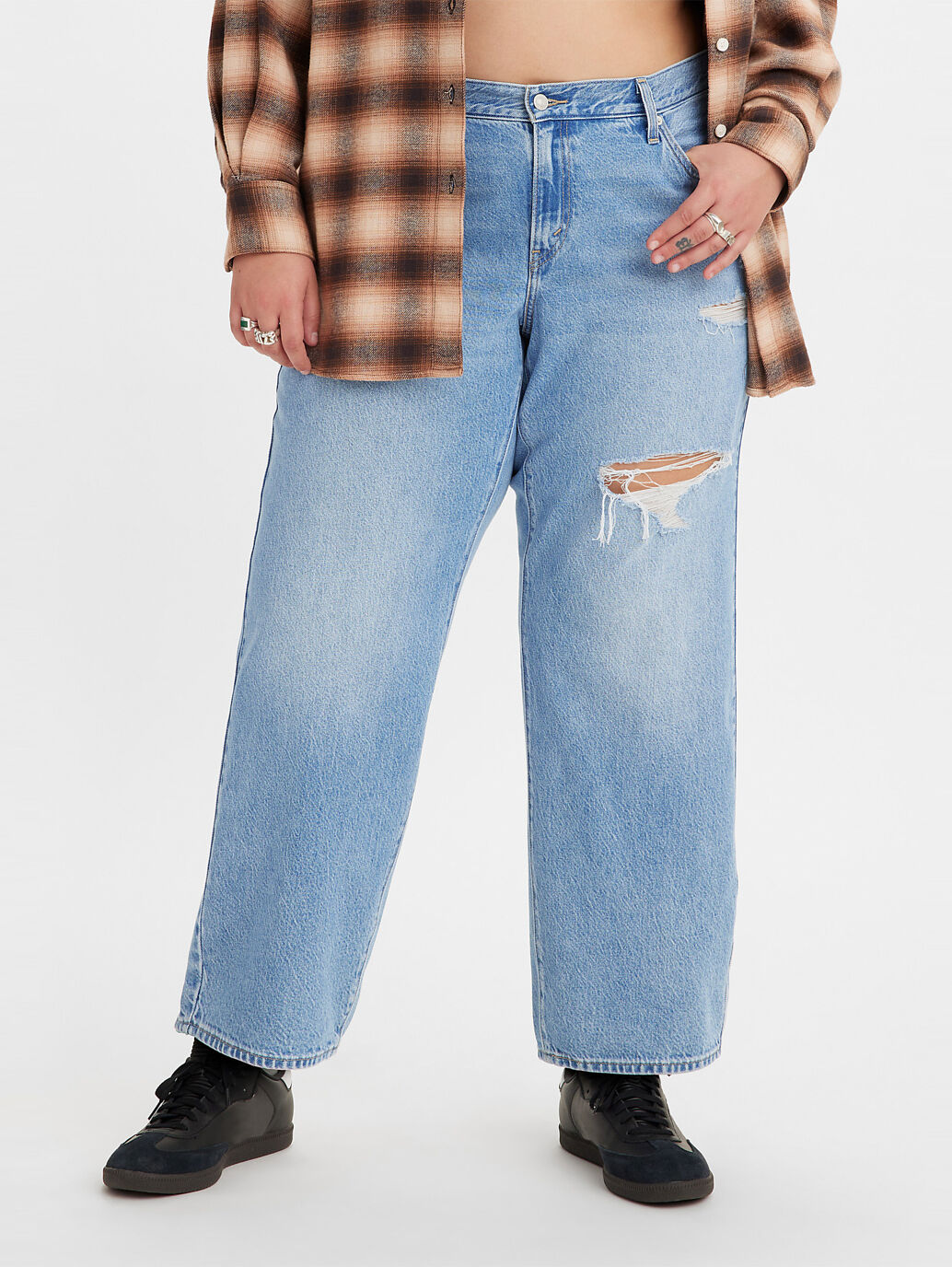Baggy Dad Jeans (Plus Size)