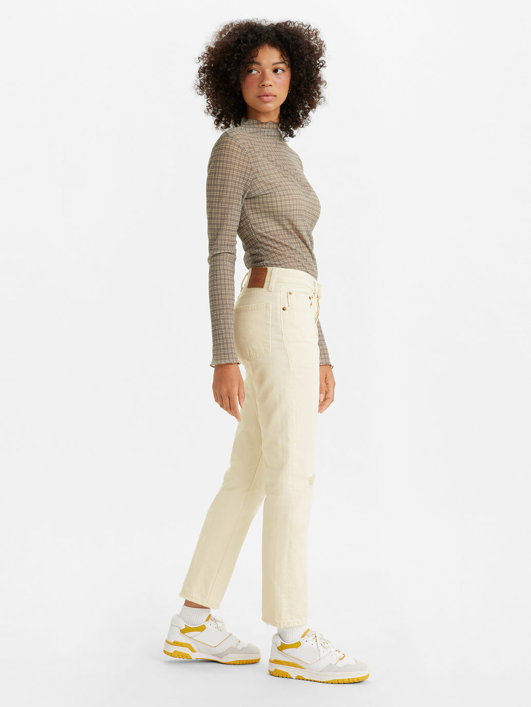 Neutral 501® Original Cropped Jeans for Women - Cotton Denim