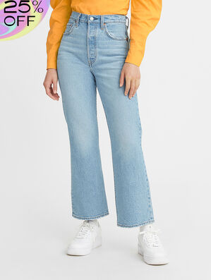 Ribcage Cropped Bootcut Jeans