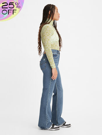 70s High Flare Jeans