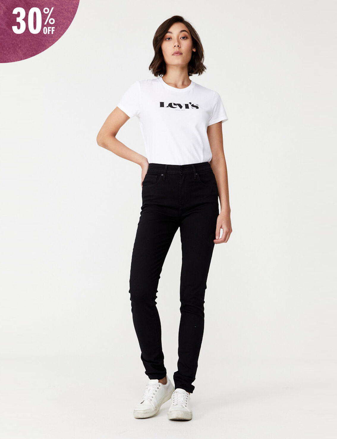 721 High-Rise Skinny Jeans in Long Shot