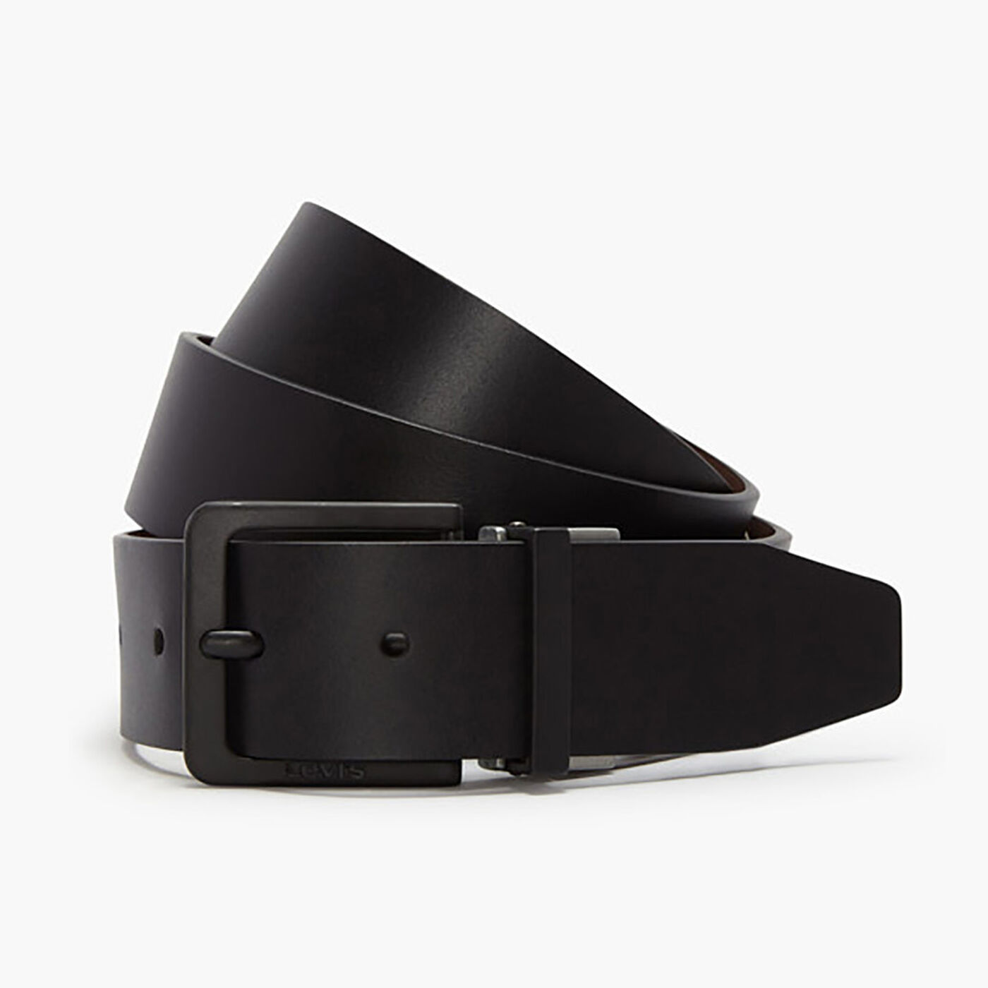 Louis Reversible Belt in Regular Black