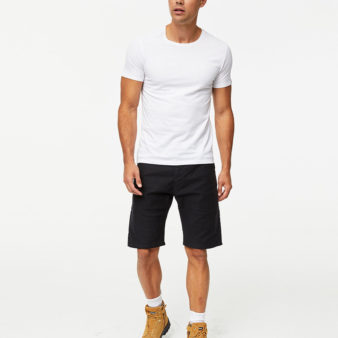 Levi’s® Australia 505™ Regular Fit Workwear Utility Shorts Black Canvas