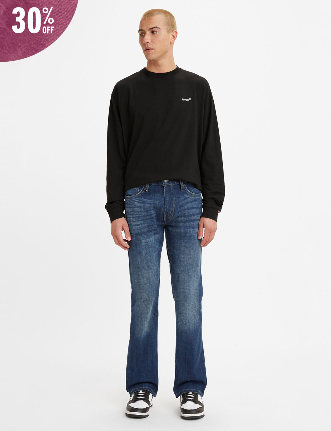 527™ Slim Bootcut Jeans in Wave Allusions