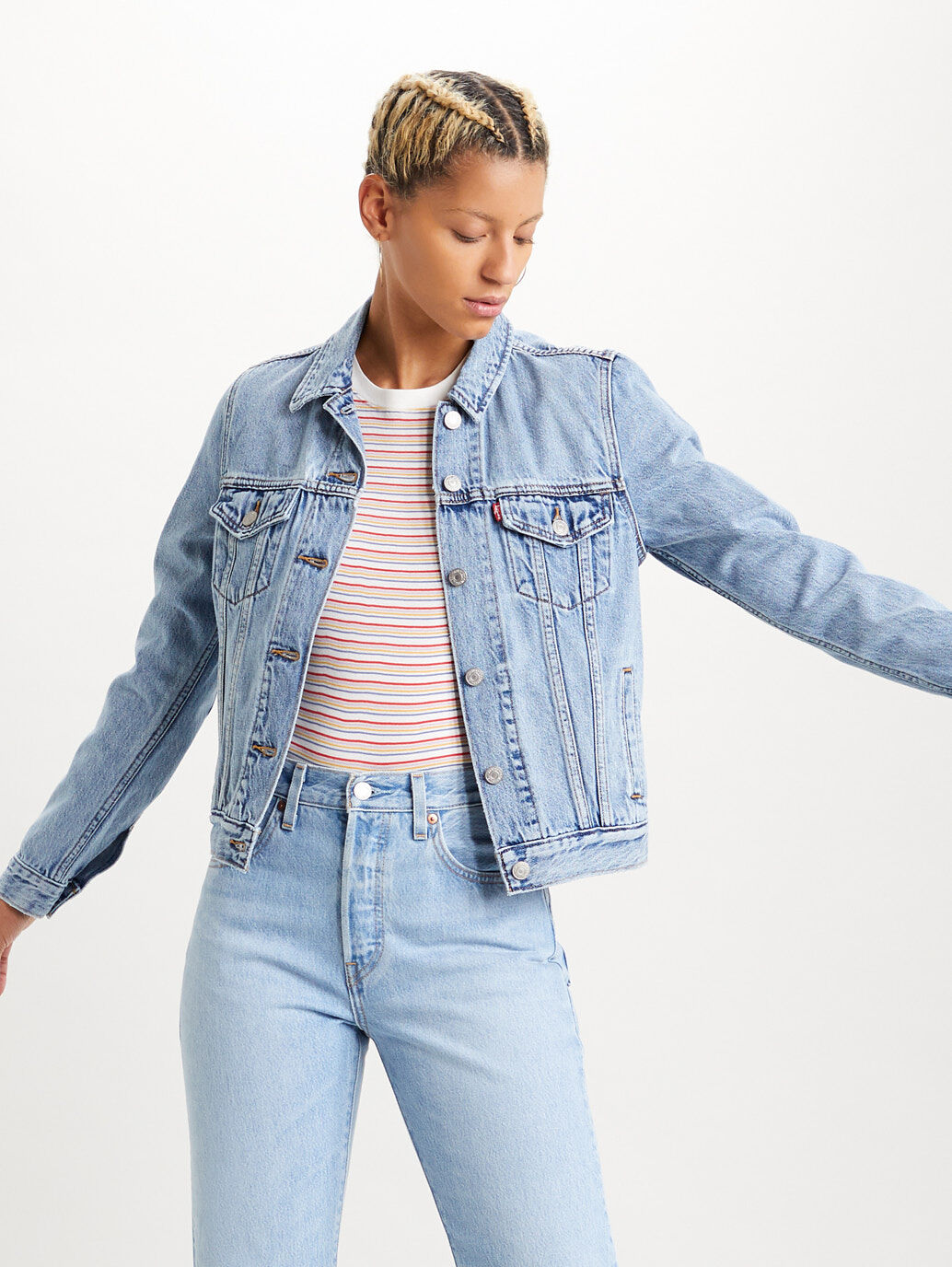 Buy LEVIS Womens Solid Jacket | Shoppers Stop