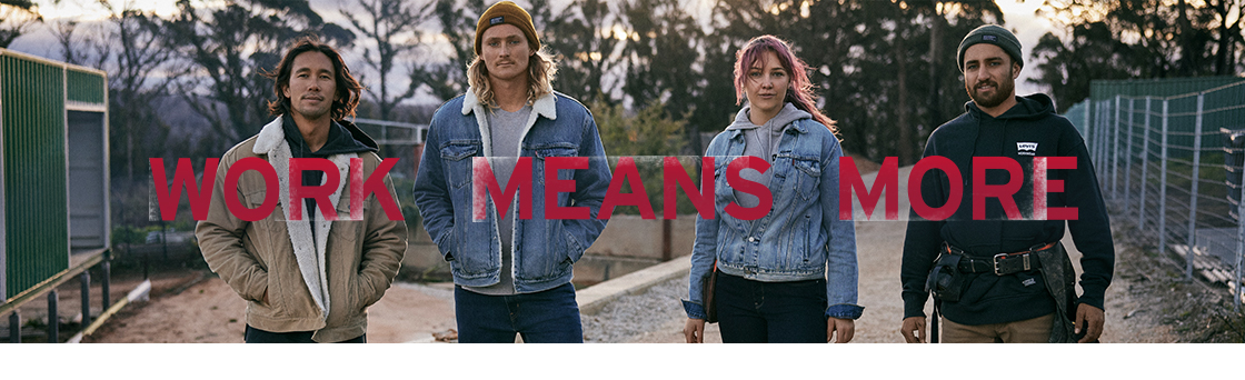 Levi's® Workwear, Work Means More.