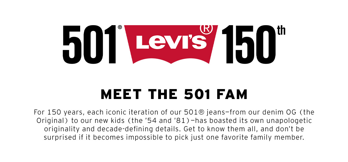Levi's® Australia 501® - First Their Kind