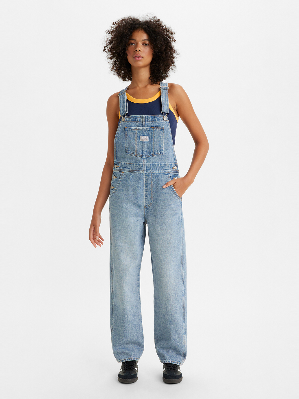 Vintage Denim Overalls in What A Delight